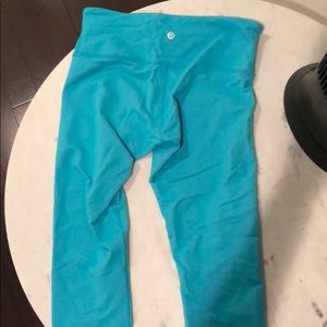 Lulu lemon blue leggings